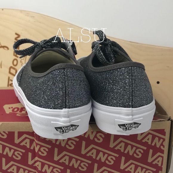 VANS Authentic Lurex Glitter Black W AUTHENTIC - Picture 4 of 8